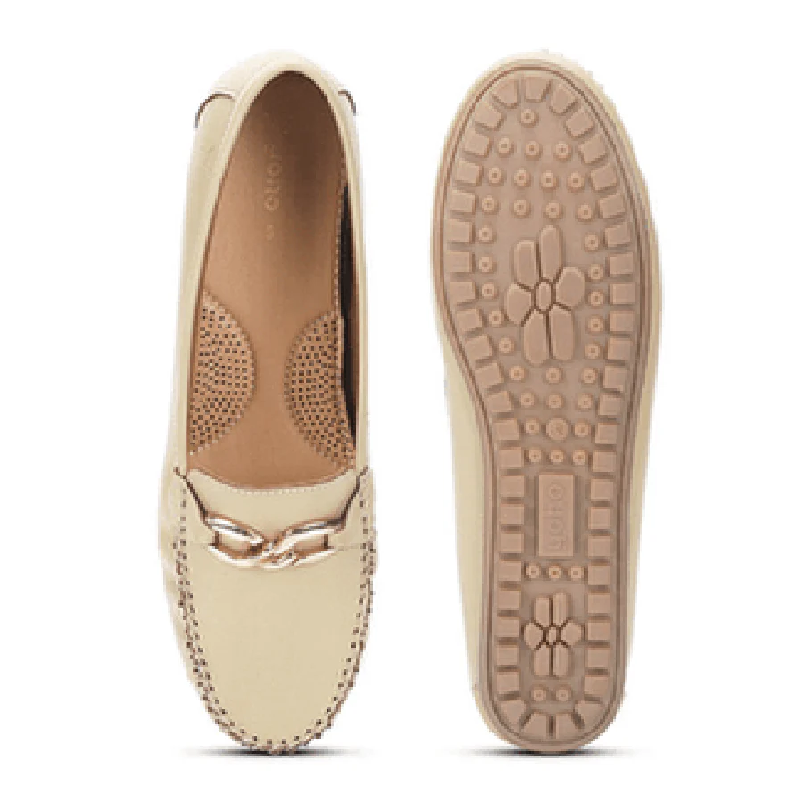 Bliss Casual Knotted Buckle Loafers for Women - Image 10