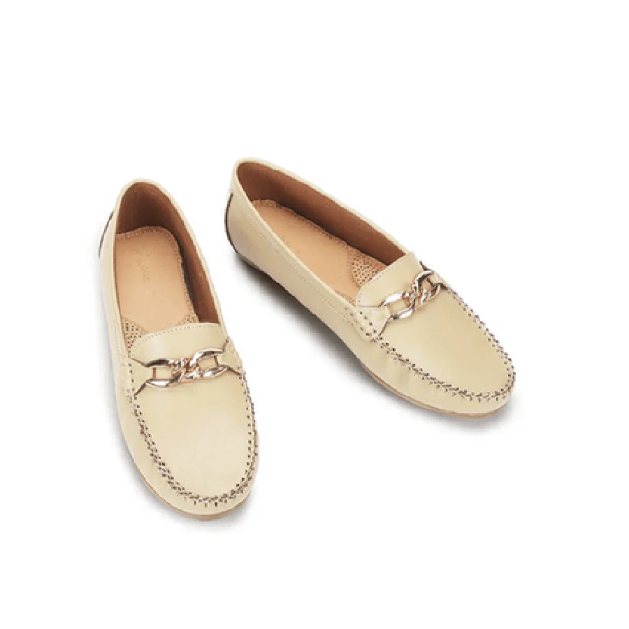 Bliss Casual Knotted Buckle Loafers for Women - Image 12