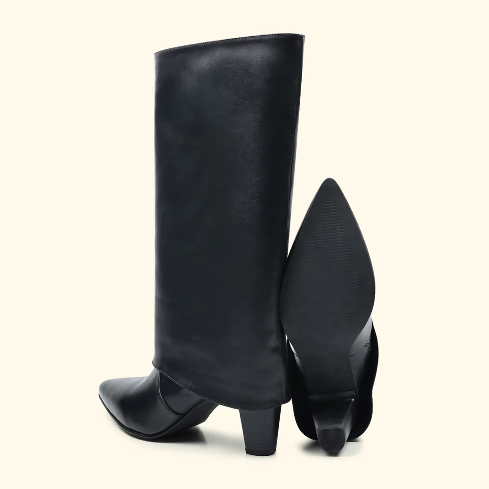 Envelope OG Knee Fold Over Boot for Women - Image 5