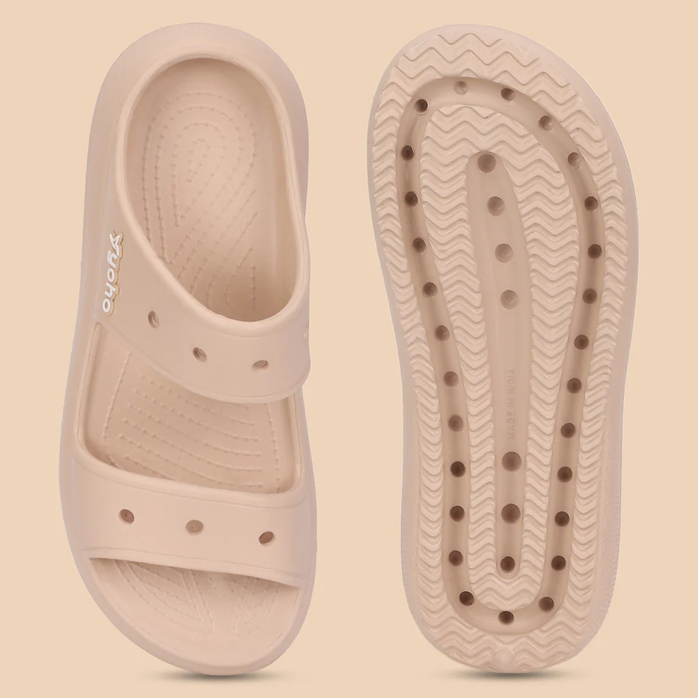 Double Strap Clog Sandals for Women - Image 13