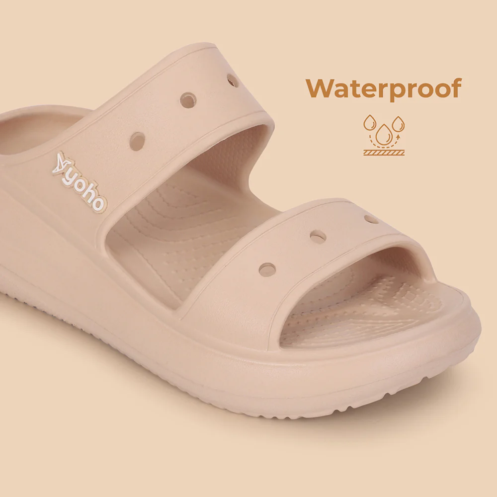 Double Strap Clog Sandals for Women - Image 14