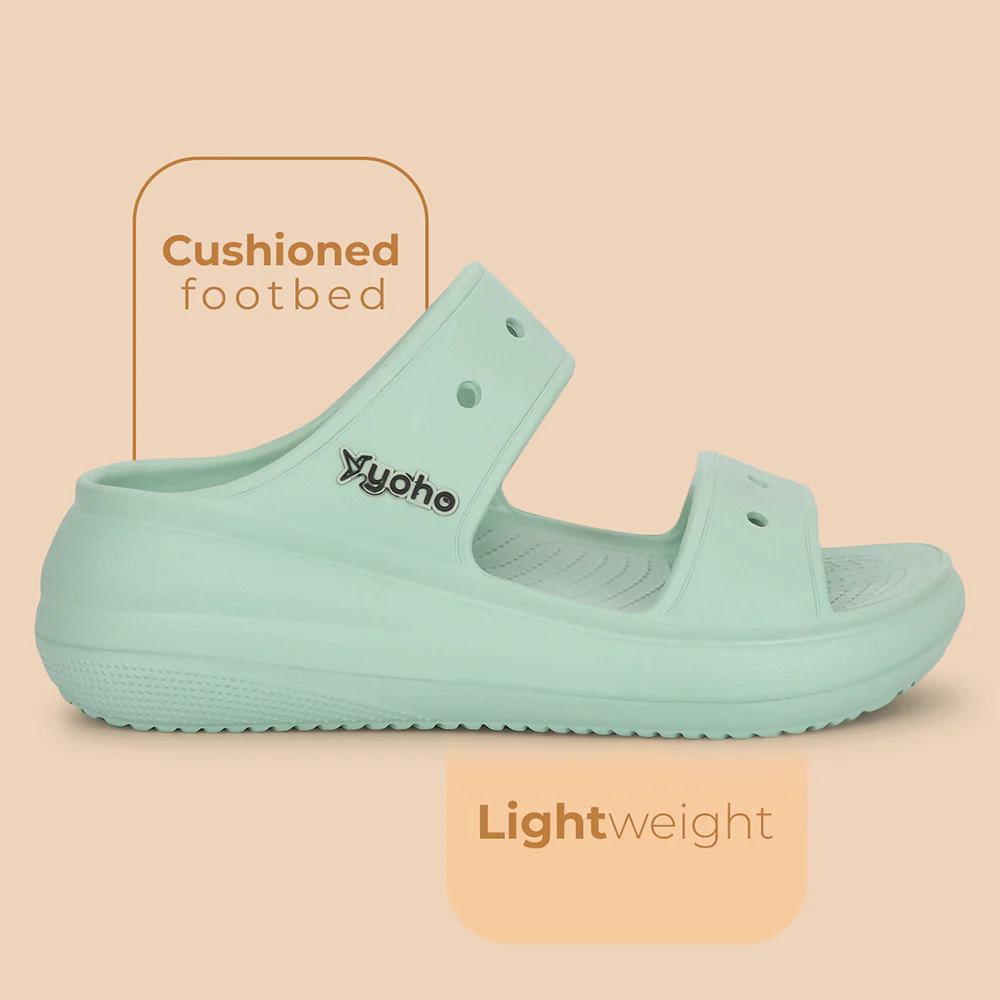 Double Strap Clog Sandals for Women - Image 18