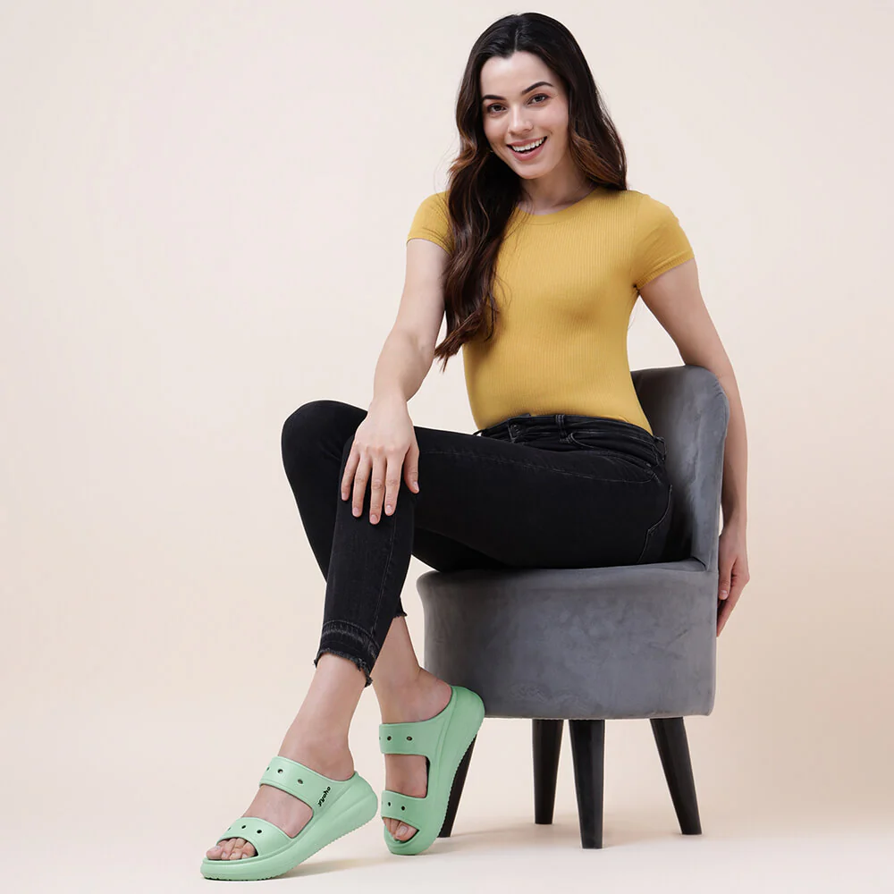 Double Strap Clog Sandals for Women - Image 23