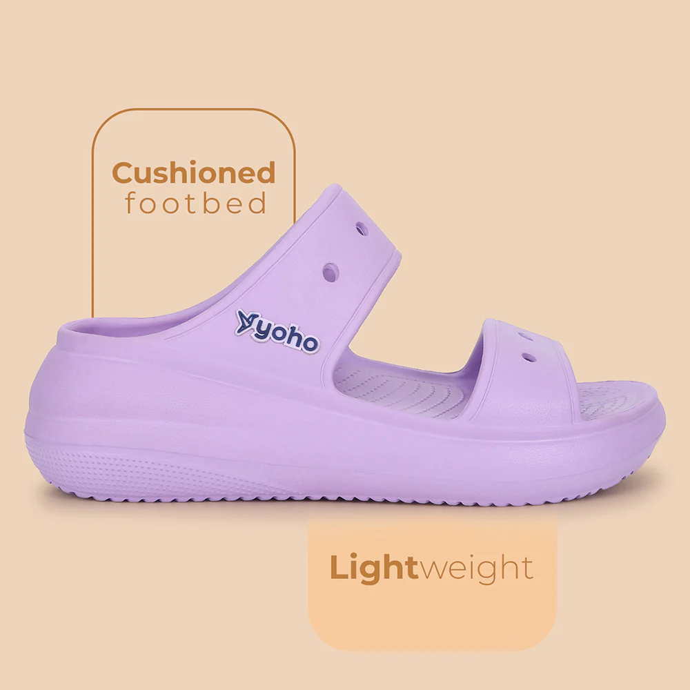 Double Strap Clog Sandals for Women - Image 26