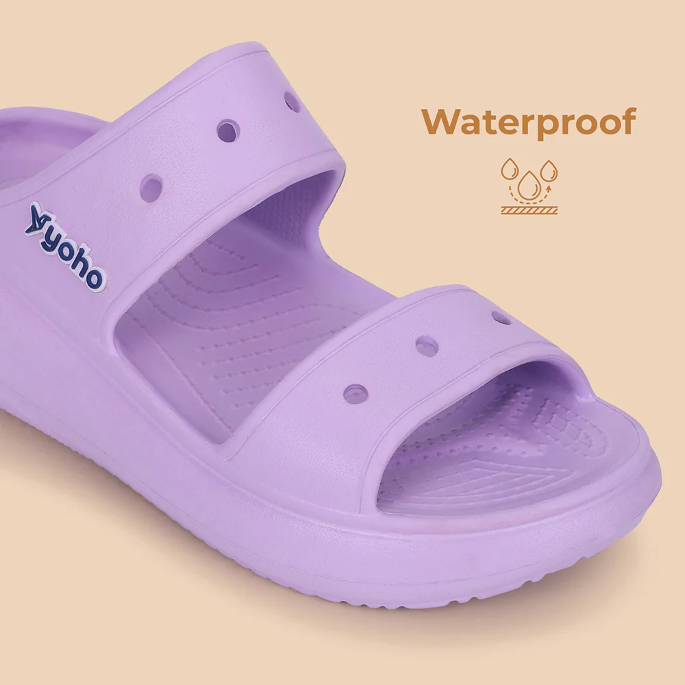 Double Strap Clog Sandals for Women - Image 30