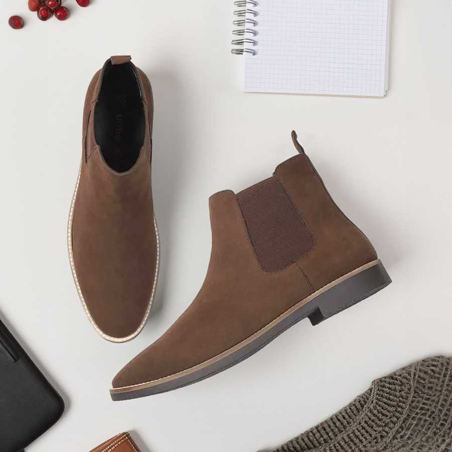 Men Chelsea Boots Suede - Image 17