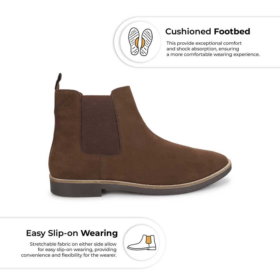 Men Chelsea Boots Suede - Image 19
