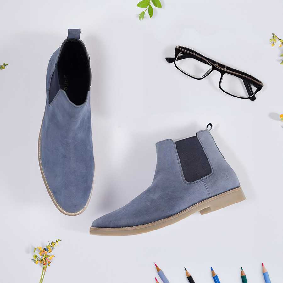 Men Chelsea Boots Suede - Image 27