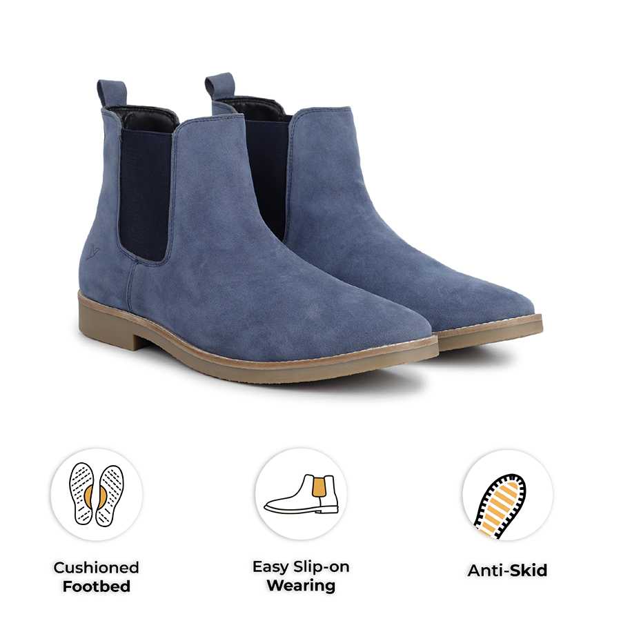 Men Chelsea Boots Suede - Image 28