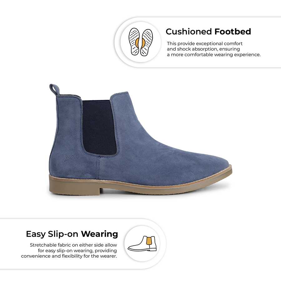 Men Chelsea Boots Suede - Image 29