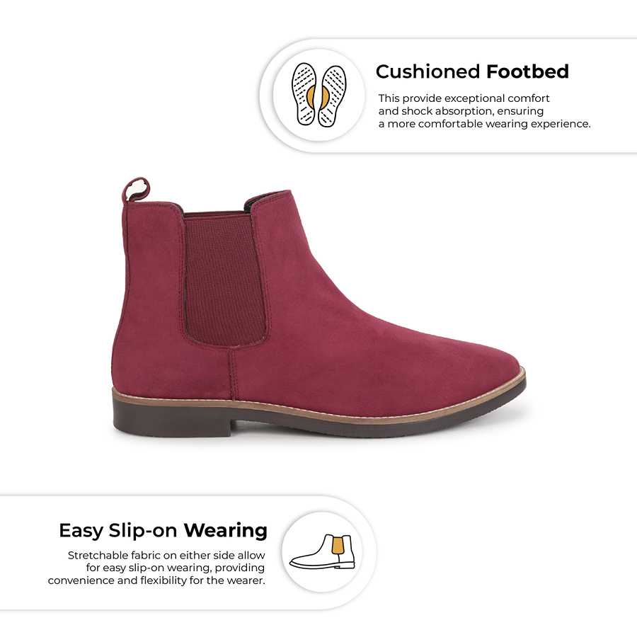 Men Chelsea Boots Suede - Image 34