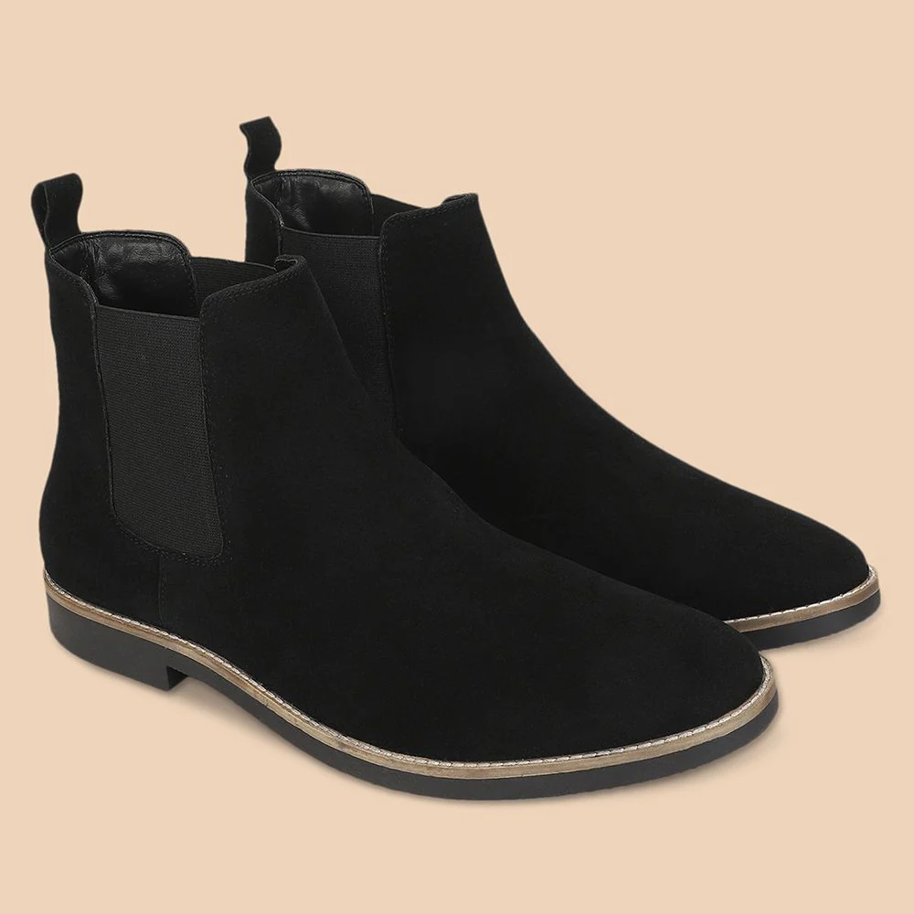Men Chelsea Boots Suede - Image 37