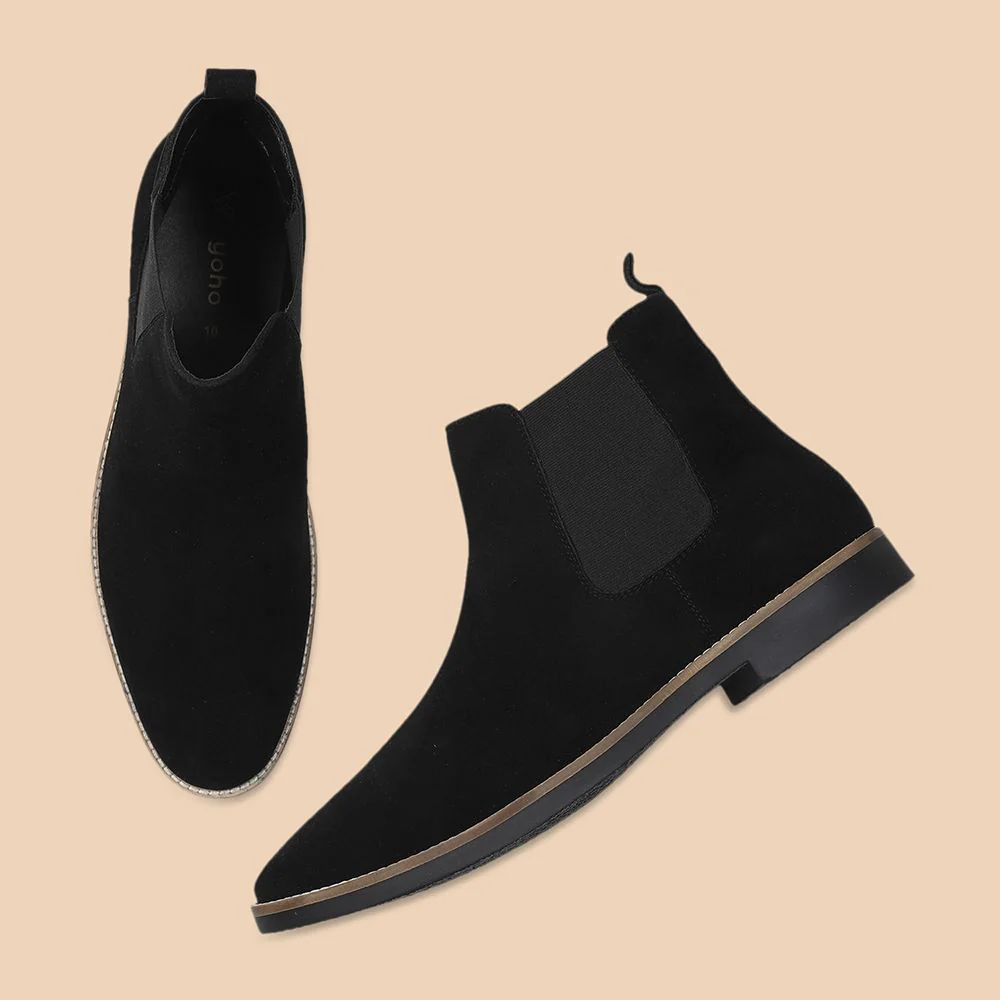 Men Chelsea Boots Suede - Image 40