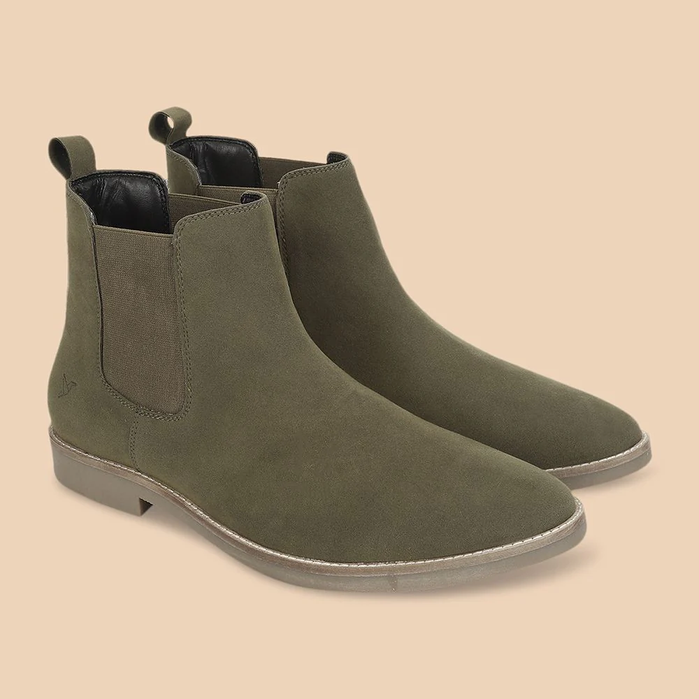 Men Chelsea Boots Suede - Image 44