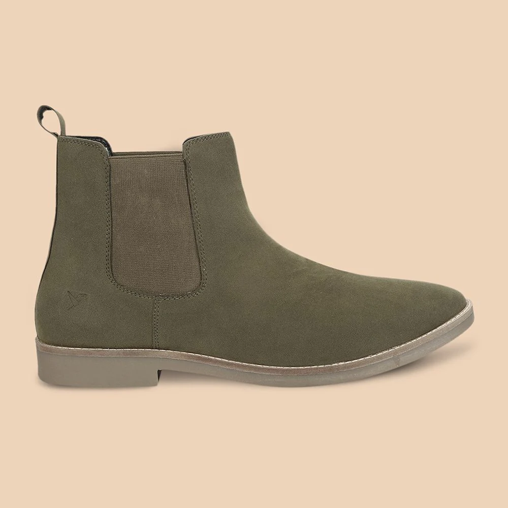 Men Chelsea Boots Suede - Image 45