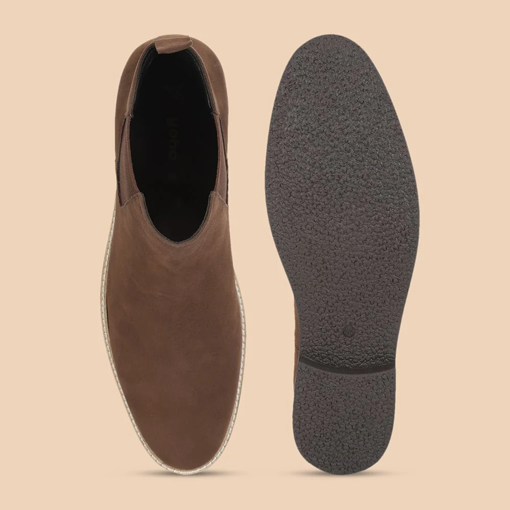 Men Chelsea Boots Suede - Image 49