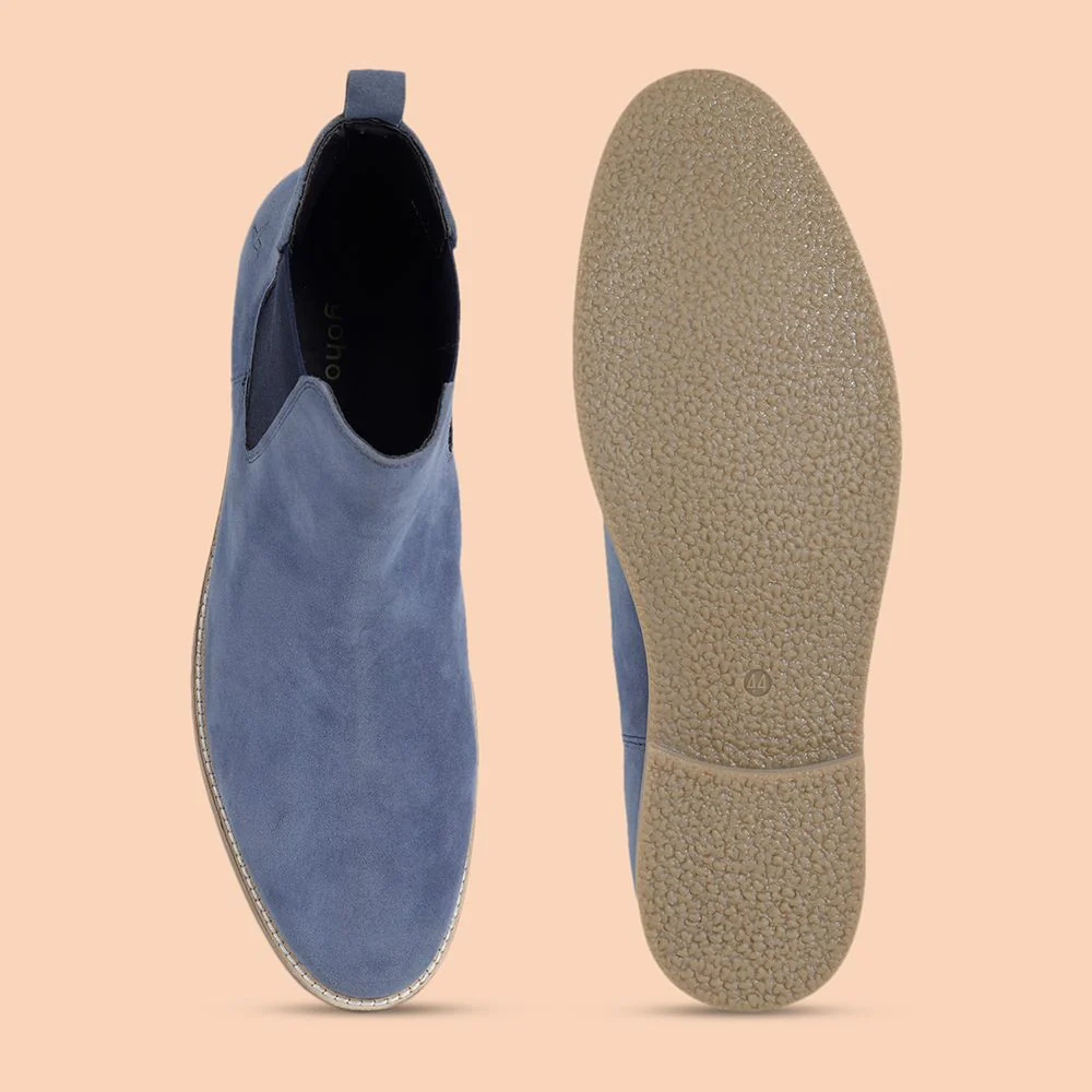 Men Chelsea Boots Suede - Image 56