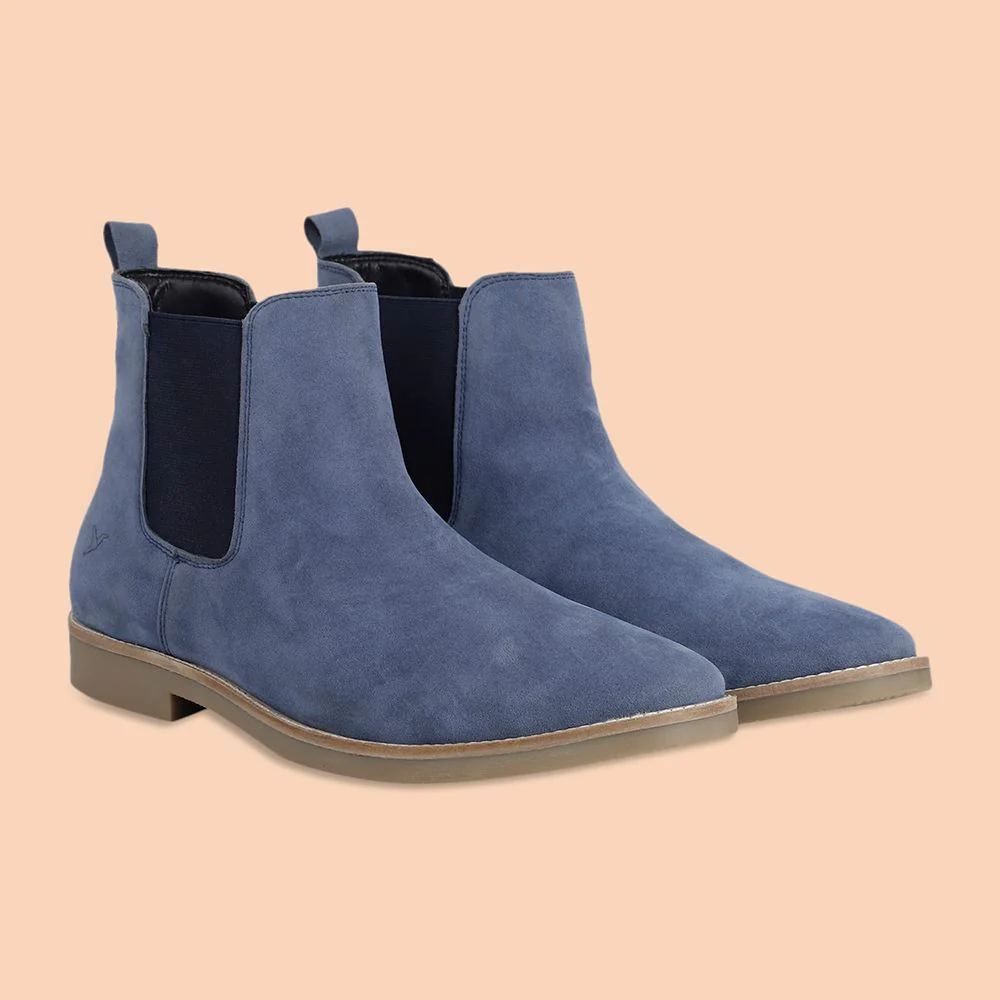 Men Chelsea Boots Suede - Image 57
