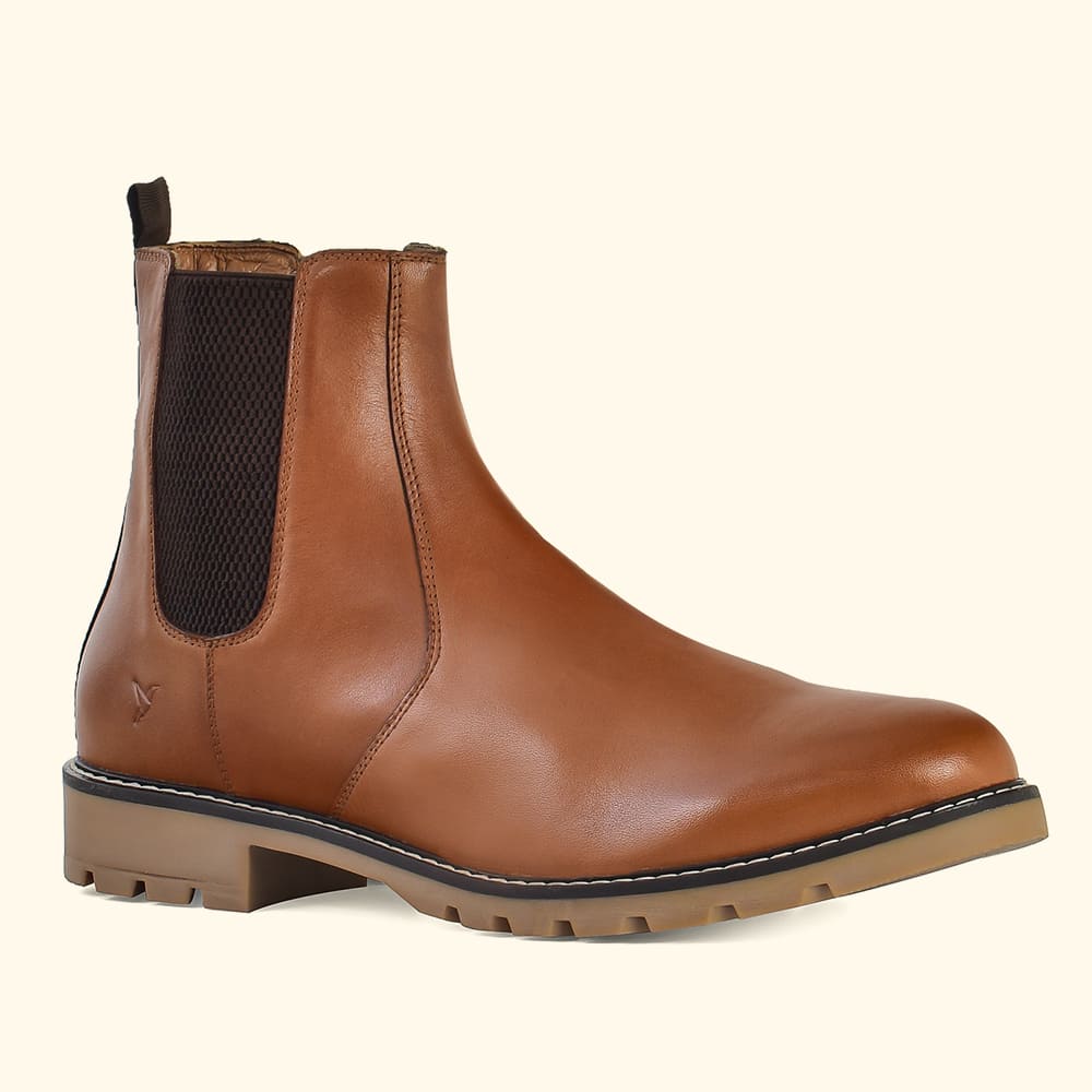 Men Chelsea Leather Boots - Image 16