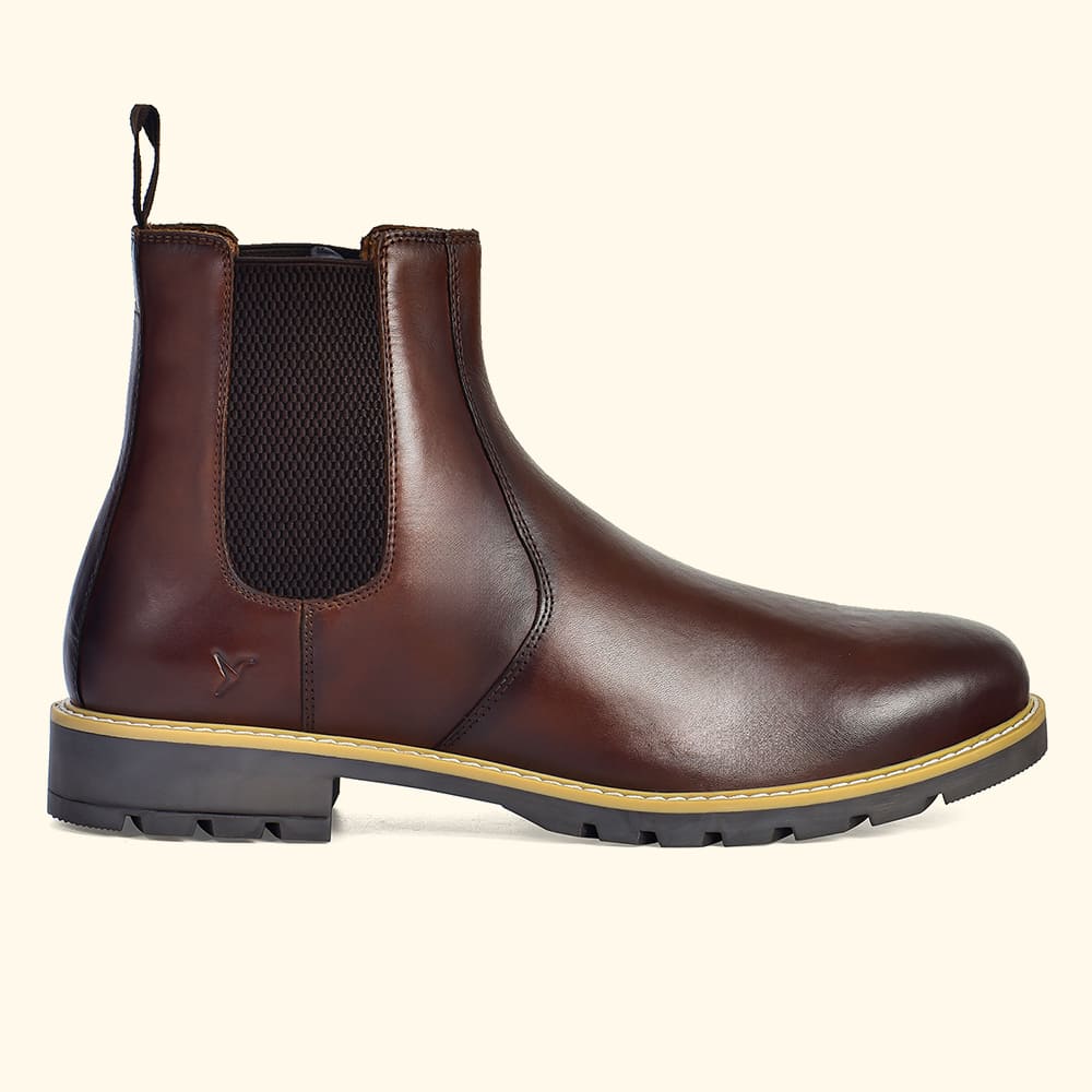 Men Chelsea Leather Boots - Image 21