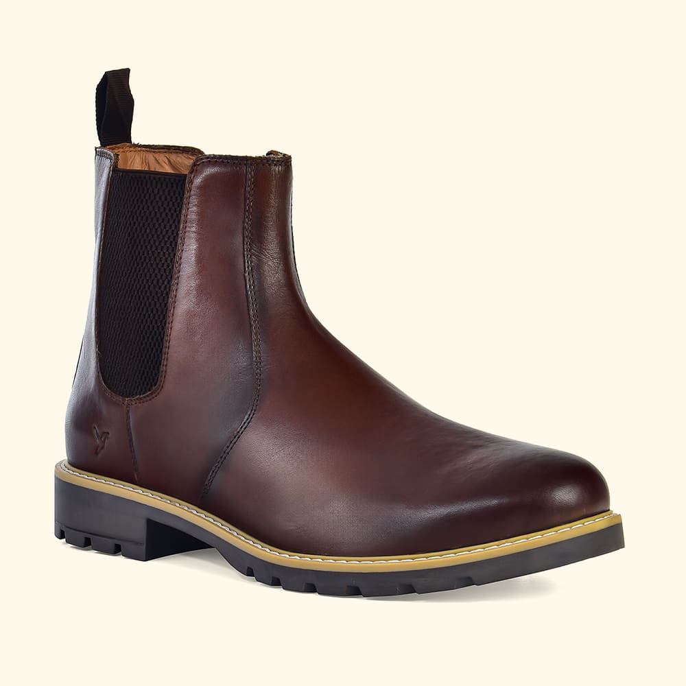 Men Chelsea Leather Boots - Image 25