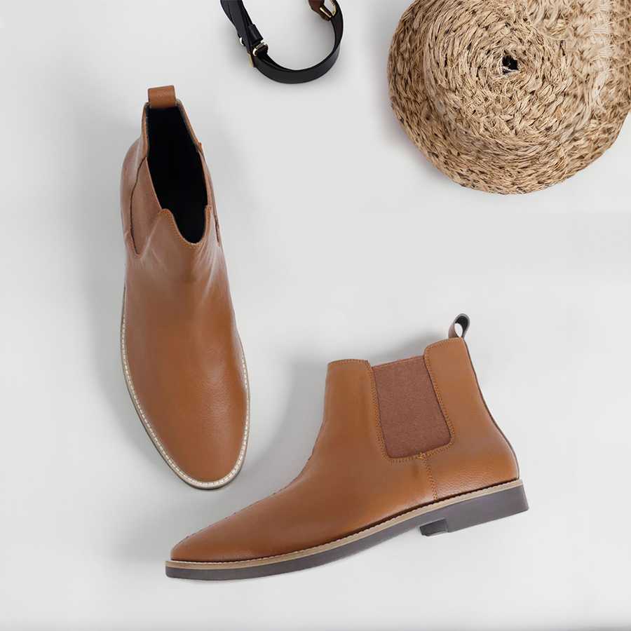 Men Chelsea PU Boots - Image 21