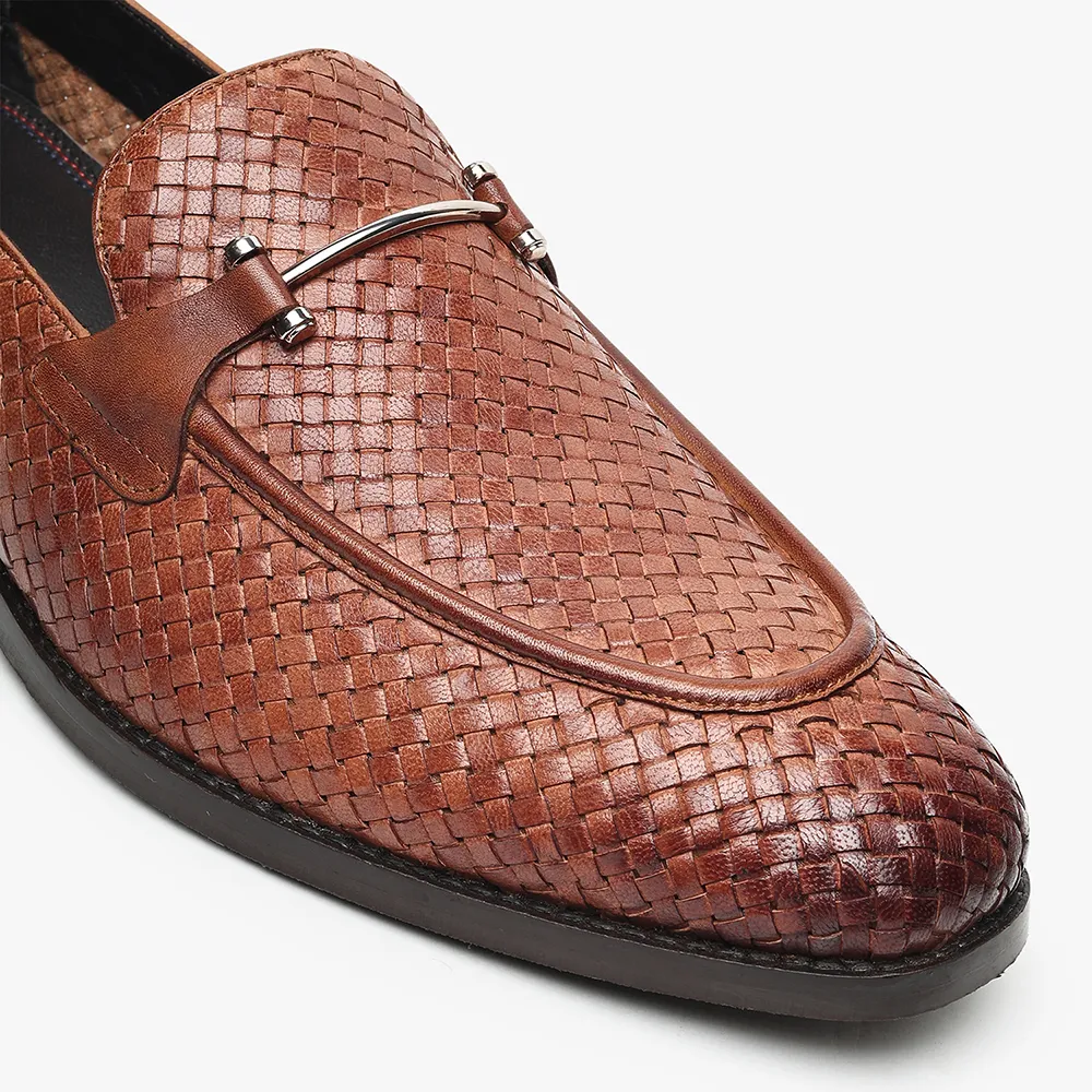 Oxford Loafers for Men - Brown - Image 5