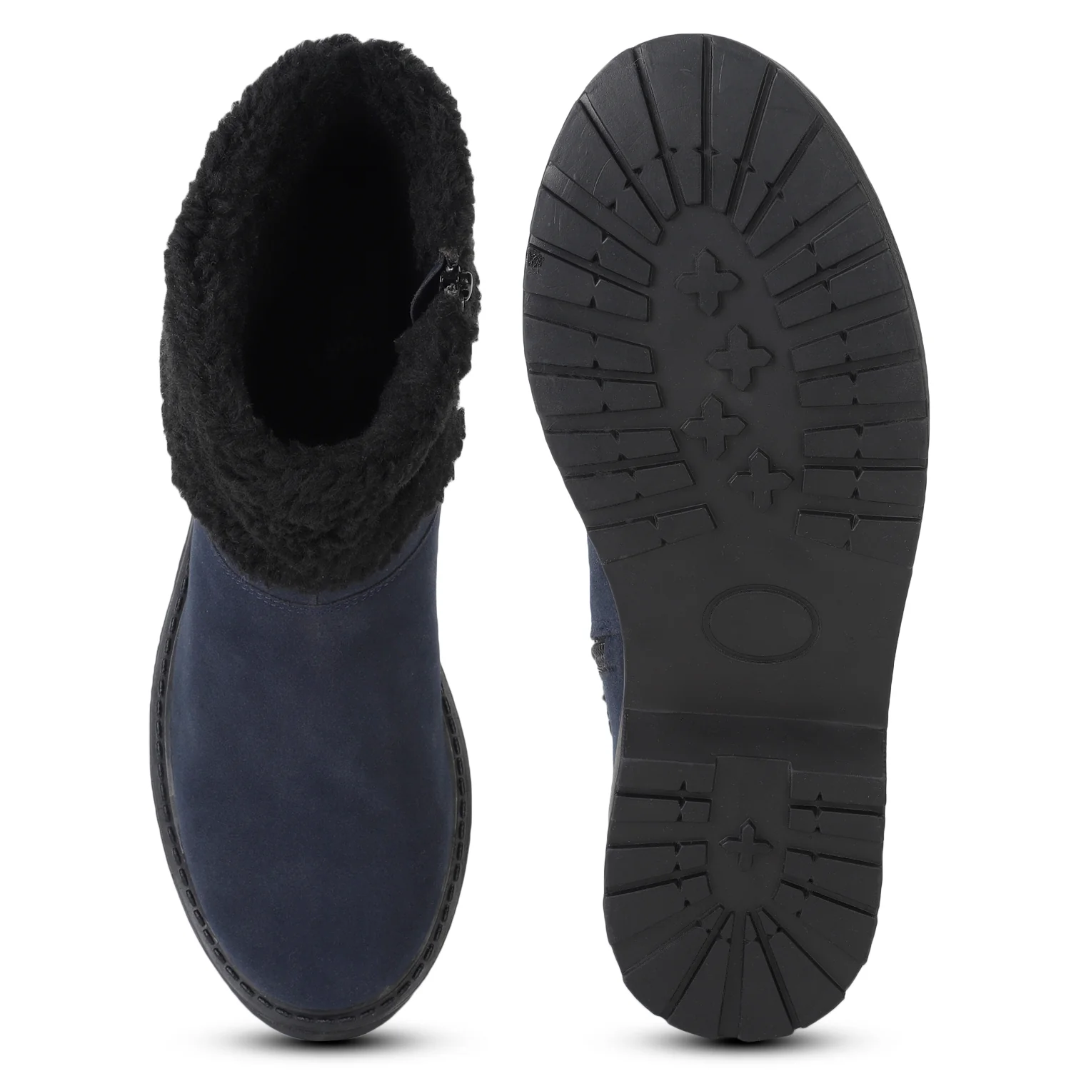 Slays Suede Fur Boots for Women - Image 5