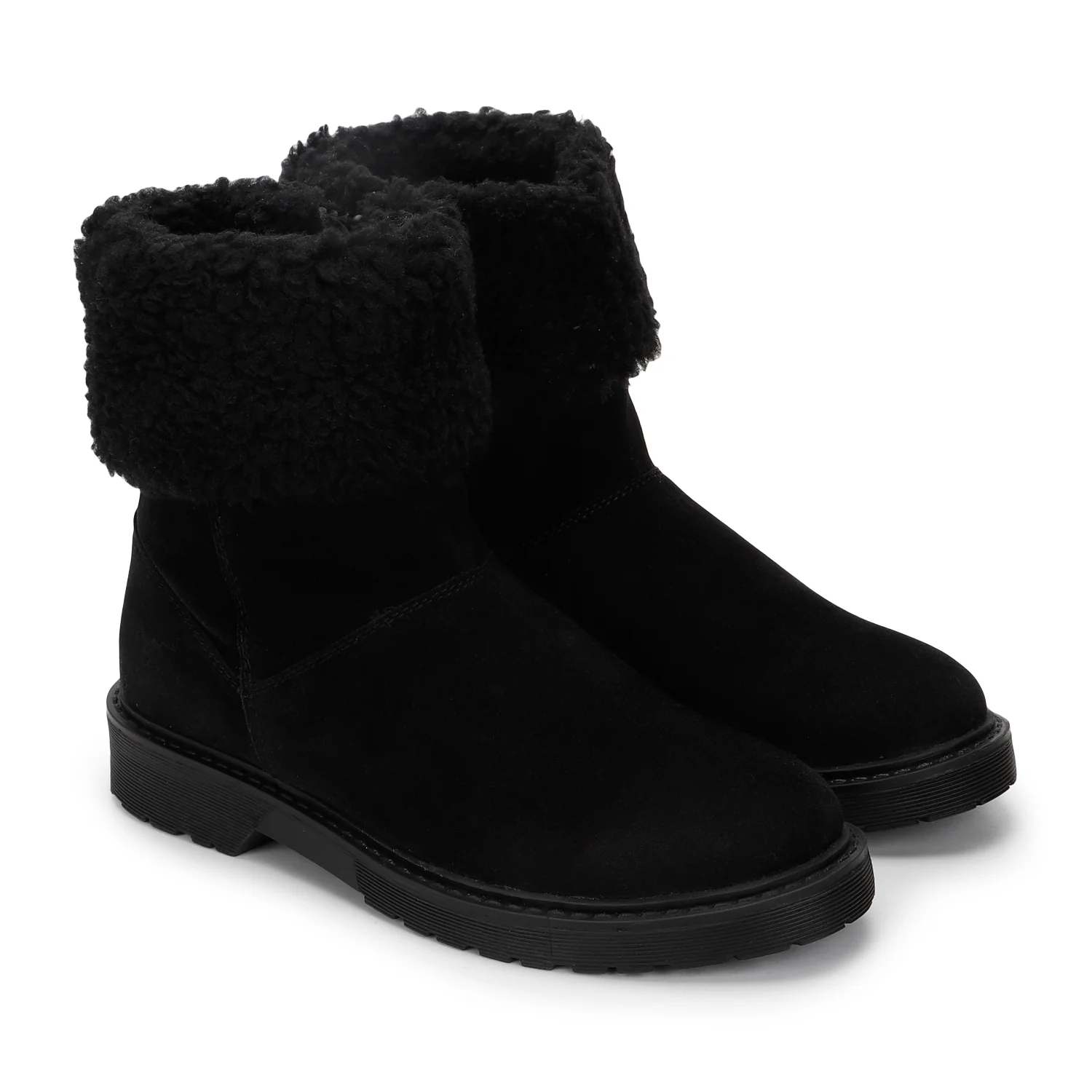Slays Suede Fur Boots for Women - Image 7