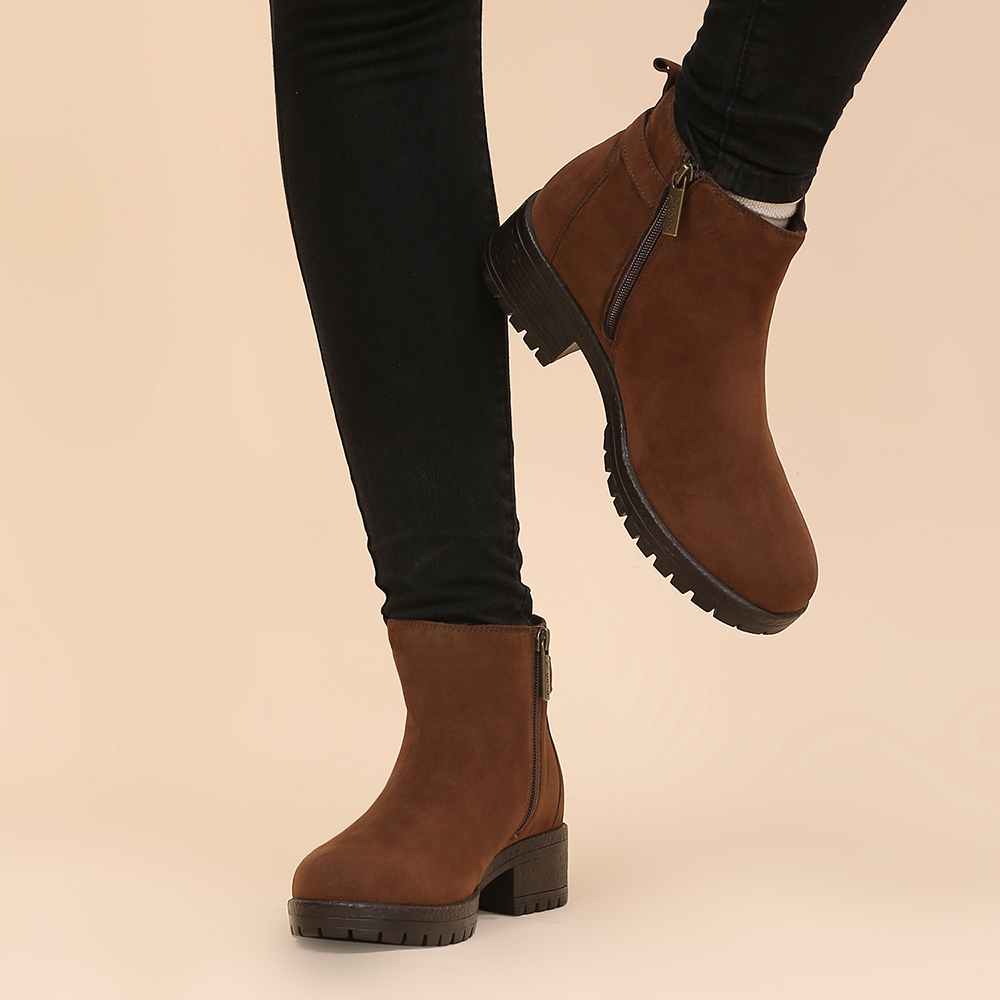Women Chelsea Suede Boots - Image 18