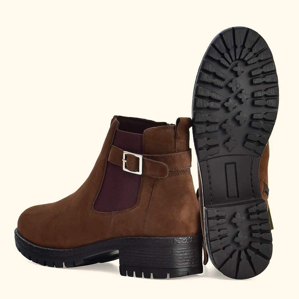 Women Chelsea Suede Boots - Image 19